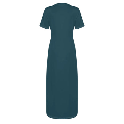 blauwal-short-sleeve-long-dress-long-dress-jlr-design-4 - JLR Design