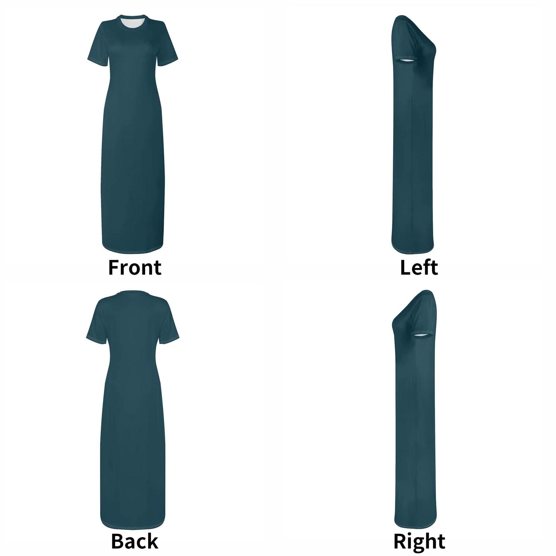 blauwal-short-sleeve-long-dress-long-dress-jlr-design-7 - JLR Design