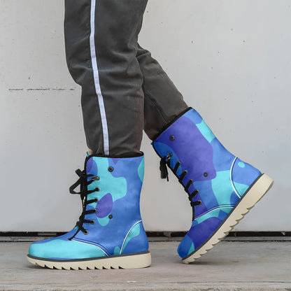 blue-camouflage-chic-boots-mit-pluschfutter-stiefel-jlr-design-2 - JLR Design