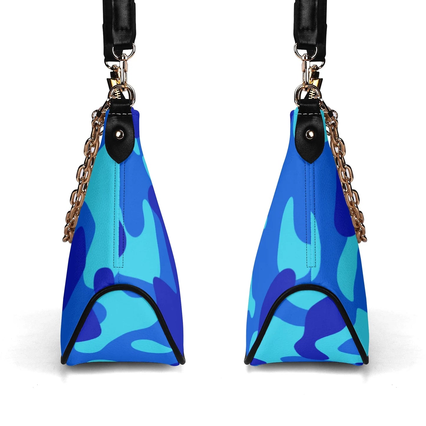 blue-camouflage-elegante-umhangetasche-mit-kette-umhangetasche-jlr-design-4 - JLR Design