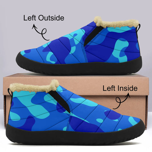 blue-camouflage-faux-fur-slipper-slipper-jlr-design-1 - JLR Design
