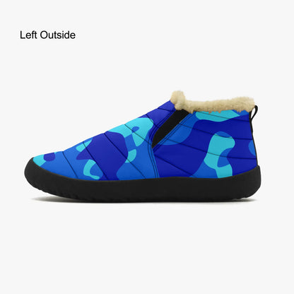 blue-camouflage-faux-fur-slipper-slipper-jlr-design-4 - JLR Design