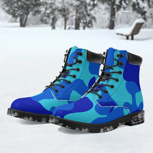 blue-camouflage-leder-boots-or-stylische-und-warme-winterstiefel-boots-jlr-design-1 - JLR Design
