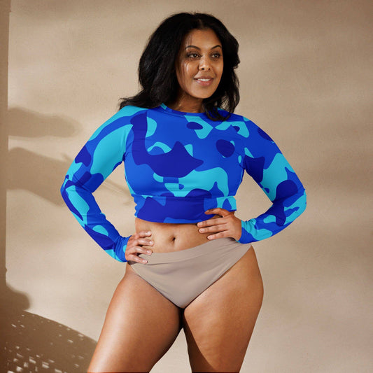 blue-camouflage-long-sleeve-crop-top-long-sleeve-crop-top-jlr-design-1 - JLR Design