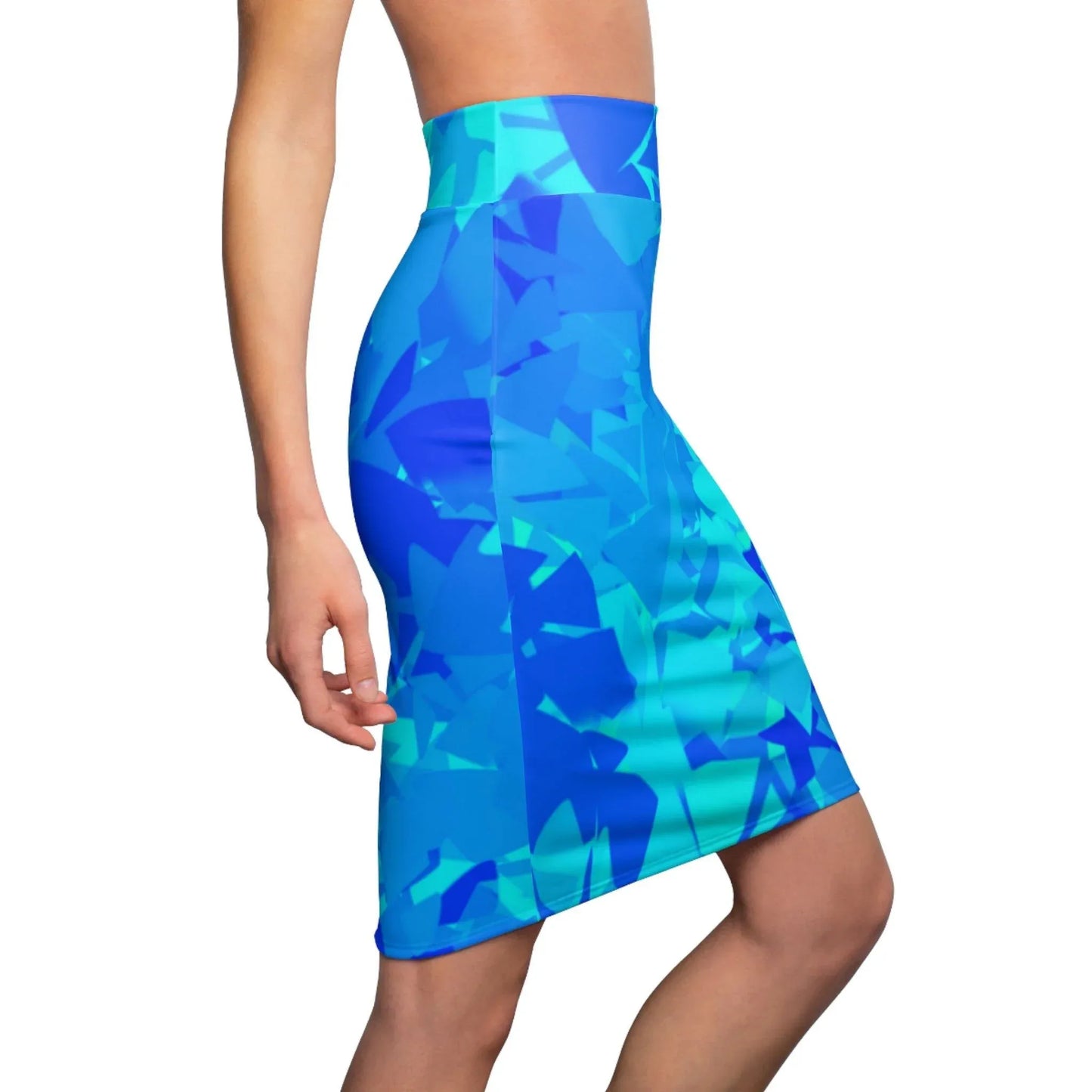 blue-crystal-bleistiftrock-fur-damen-eleganter-mid-waist-rock-mit-stretch-komfort-bleistiftrock-jlr-design-2 - JLR Design