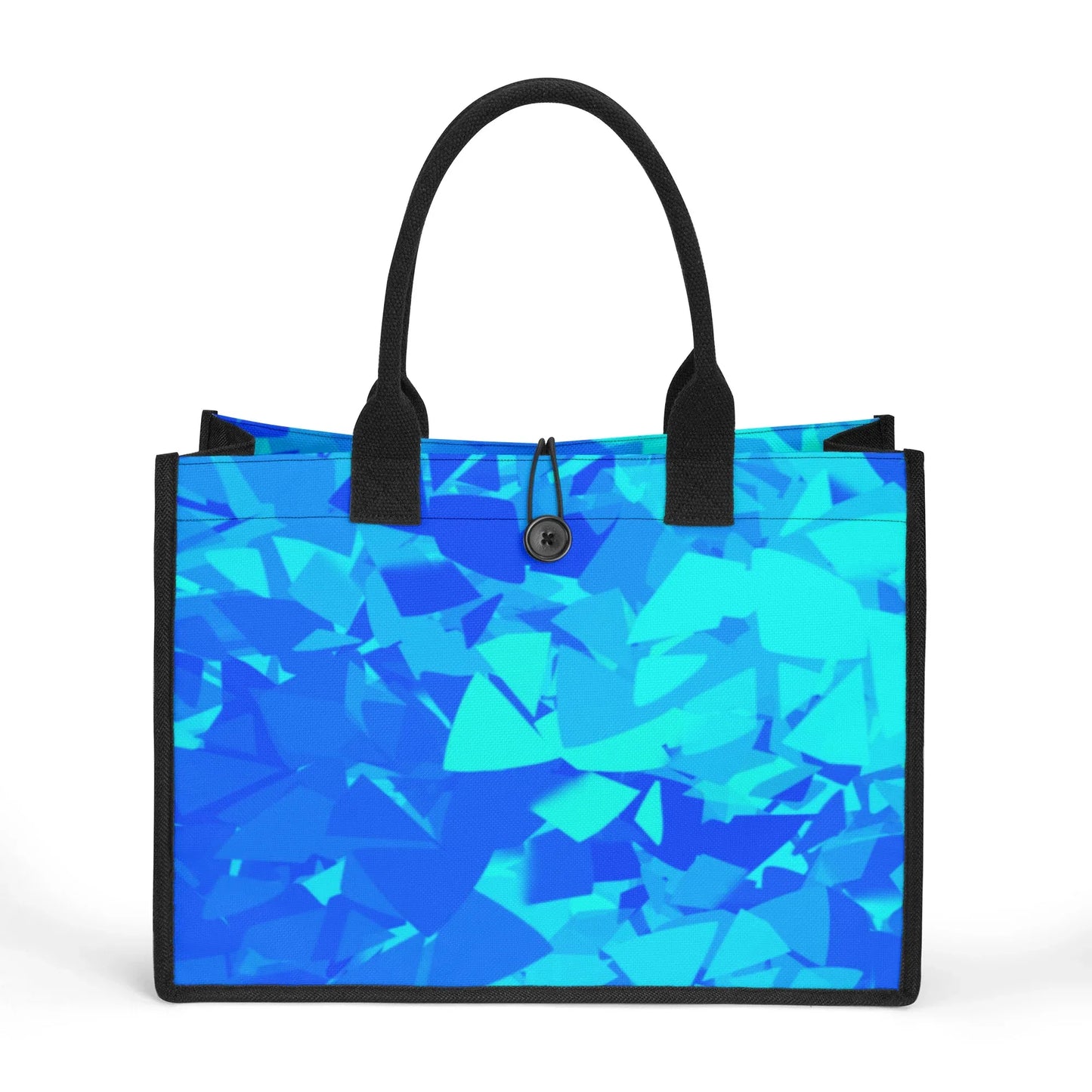 blue-crystal-canvas-shopper-tasche-einkaufstasche-jlr-design-1 - JLR Design