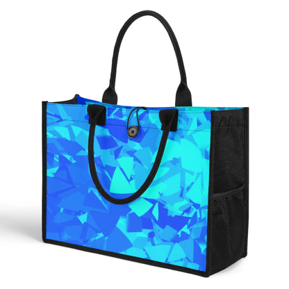 blue-crystal-canvas-shopper-tasche-einkaufstasche-jlr-design-3 - JLR Design