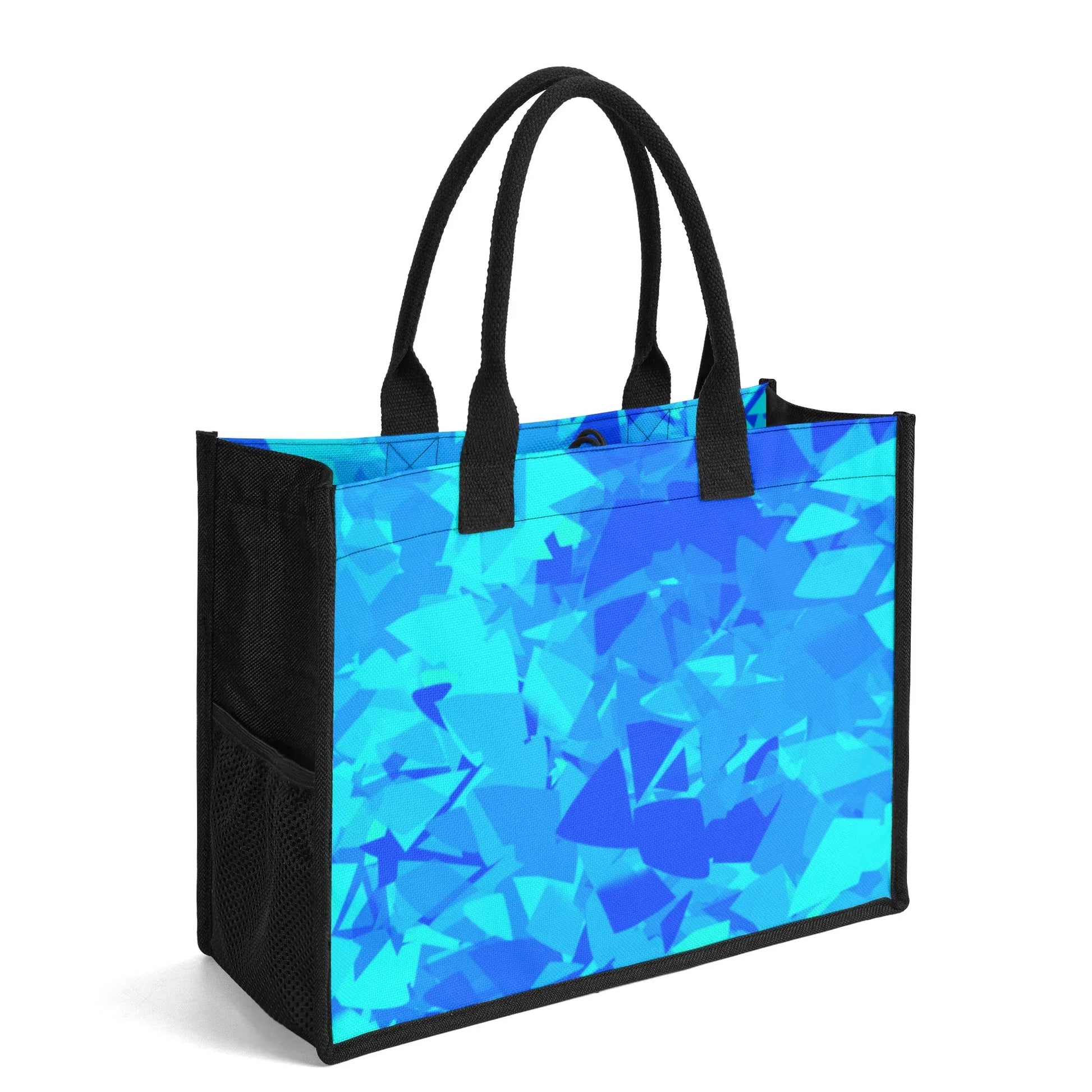 blue-crystal-canvas-shopper-tasche-einkaufstasche-jlr-design-4 - JLR Design