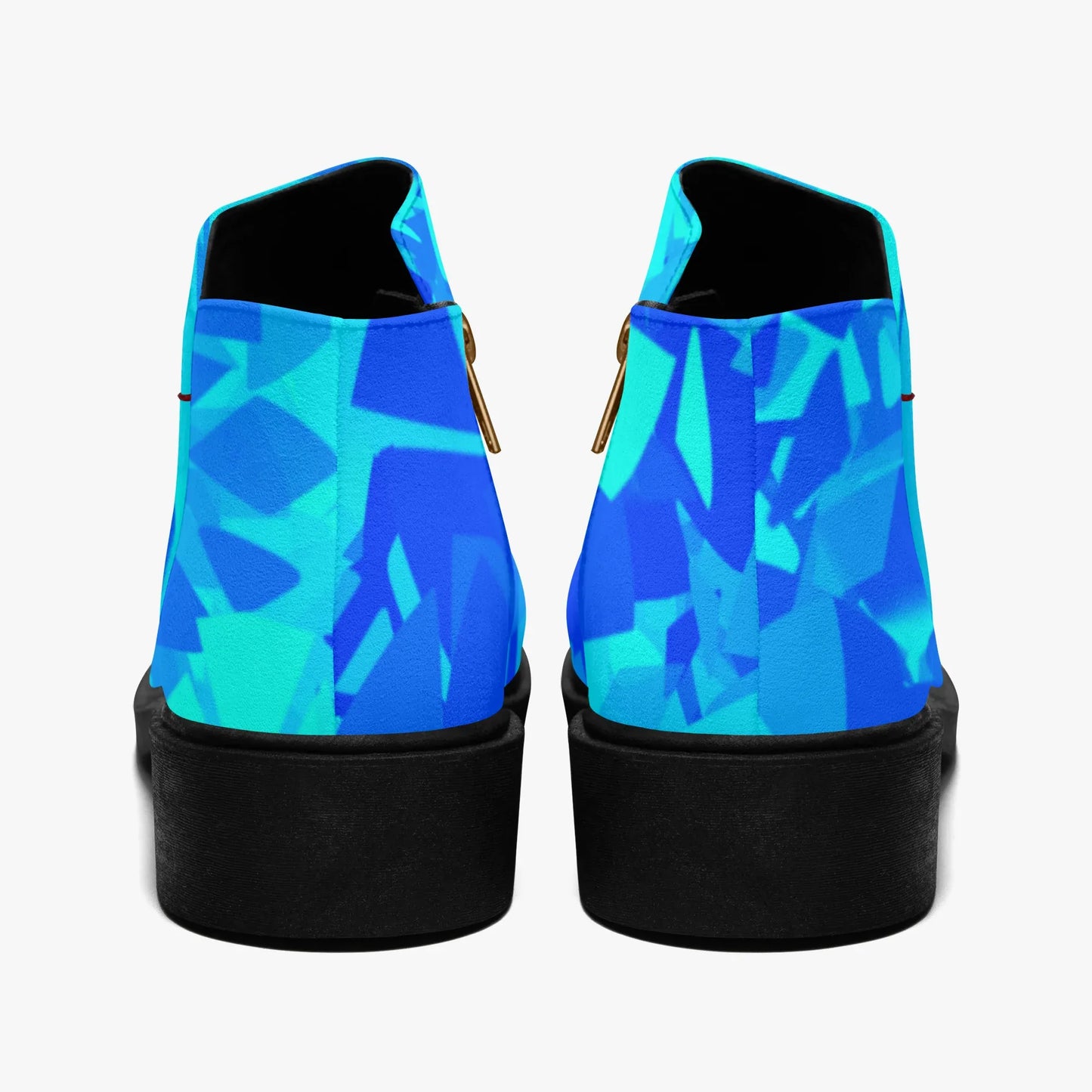 blue-crystal-elegante-reissverschluss-stiefeletten-stiefeletten-jlr-design-2 - JLR Design