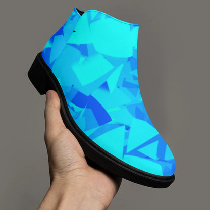 blue-crystal-elegante-reissverschluss-stiefeletten-stiefeletten-jlr-design-3 - JLR Design