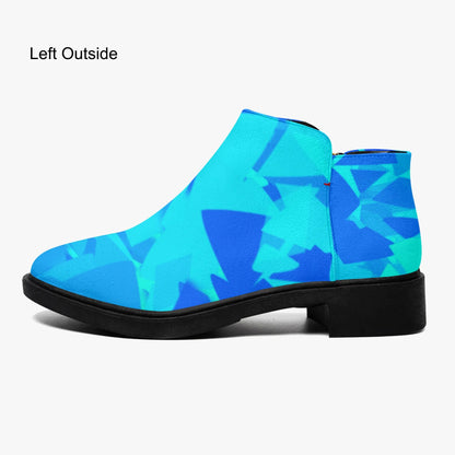blue-crystal-elegante-reissverschluss-stiefeletten-stiefeletten-jlr-design-5 - JLR Design