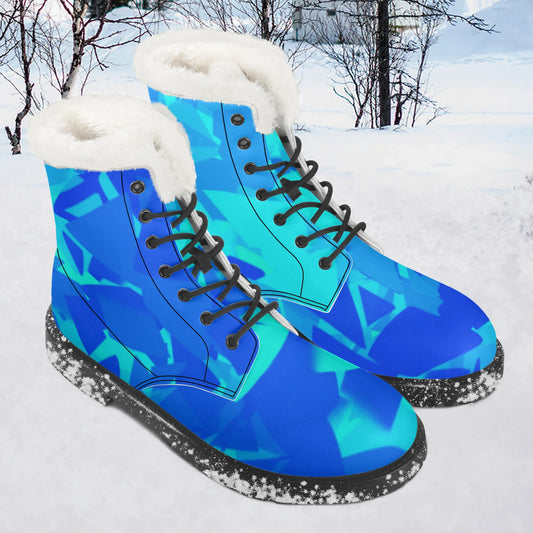 blue-crystal-faux-fur-leder-boots-boots-jlr-design-1 - JLR Design