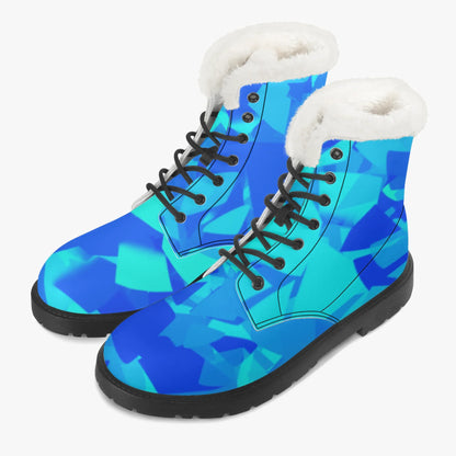 blue-crystal-faux-fur-leder-boots-boots-jlr-design-2 - JLR Design