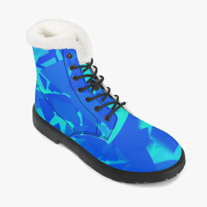 blue-crystal-faux-fur-leder-boots-boots-jlr-design-7 - JLR Design