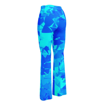 blue-crystal-high-waist-flare-leggings-flare-leggings-jlr-design-7 - JLR Design