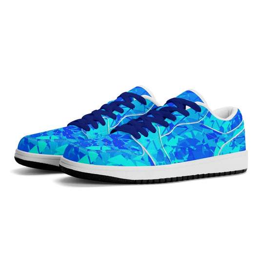 blue-crystal-low-top-leder-sneaker-fur-damen-sneaker-jlr-design-1 - JLR Design