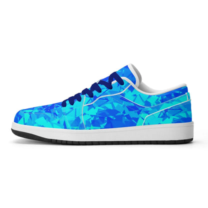 blue-crystal-low-top-leder-sneaker-fur-damen-sneaker-jlr-design-2 - JLR Design