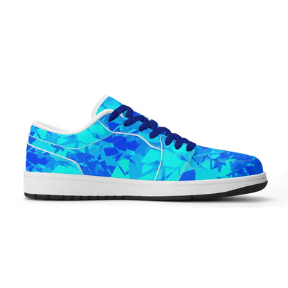 blue-crystal-low-top-leder-sneaker-fur-damen-sneaker-jlr-design-3 - JLR Design