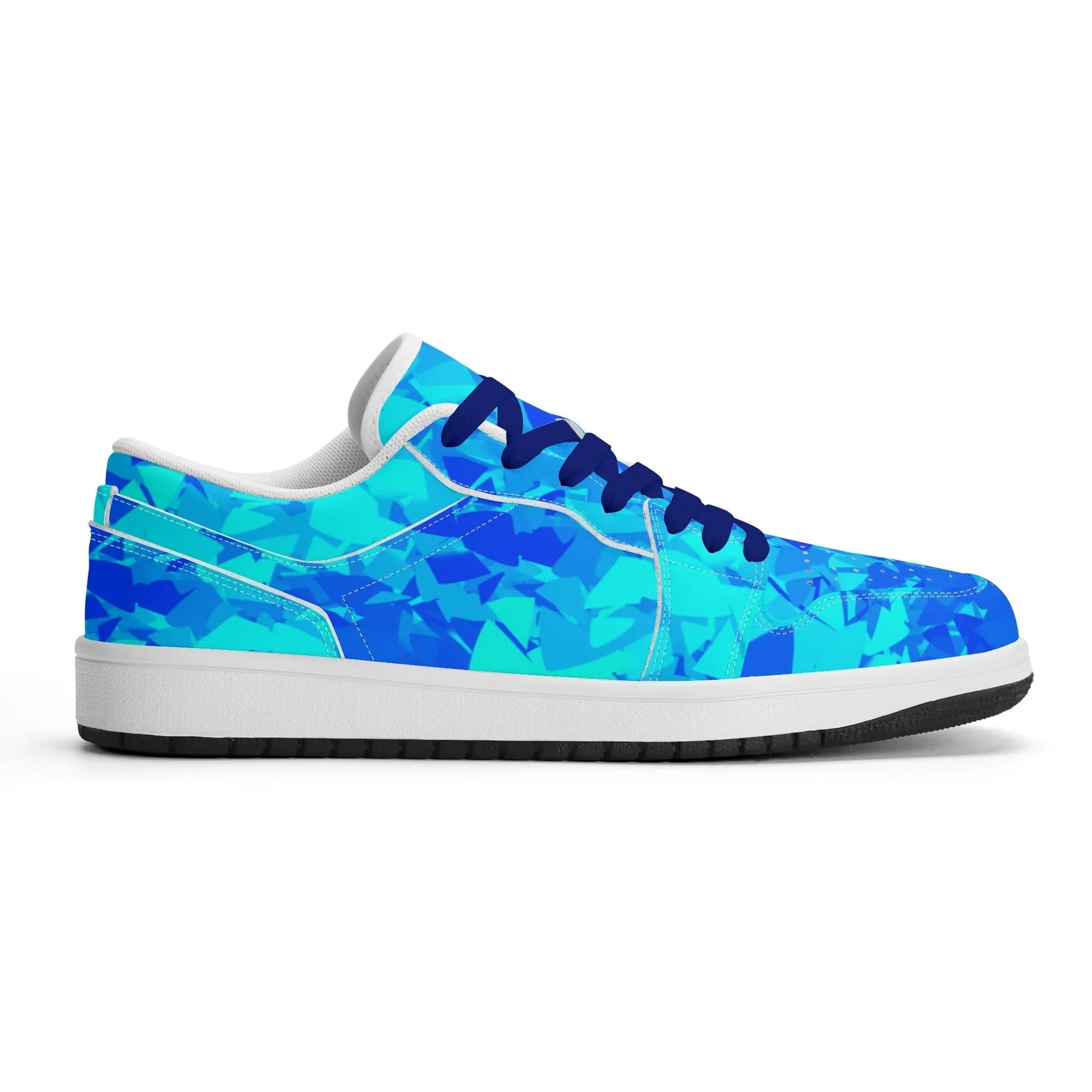 blue-crystal-low-top-leder-sneaker-fur-damen-sneaker-jlr-design-5 - JLR Design