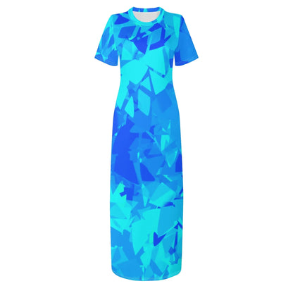 blue-crystal-short-sleeve-long-dress-long-dress-jlr-design-3 - JLR Design