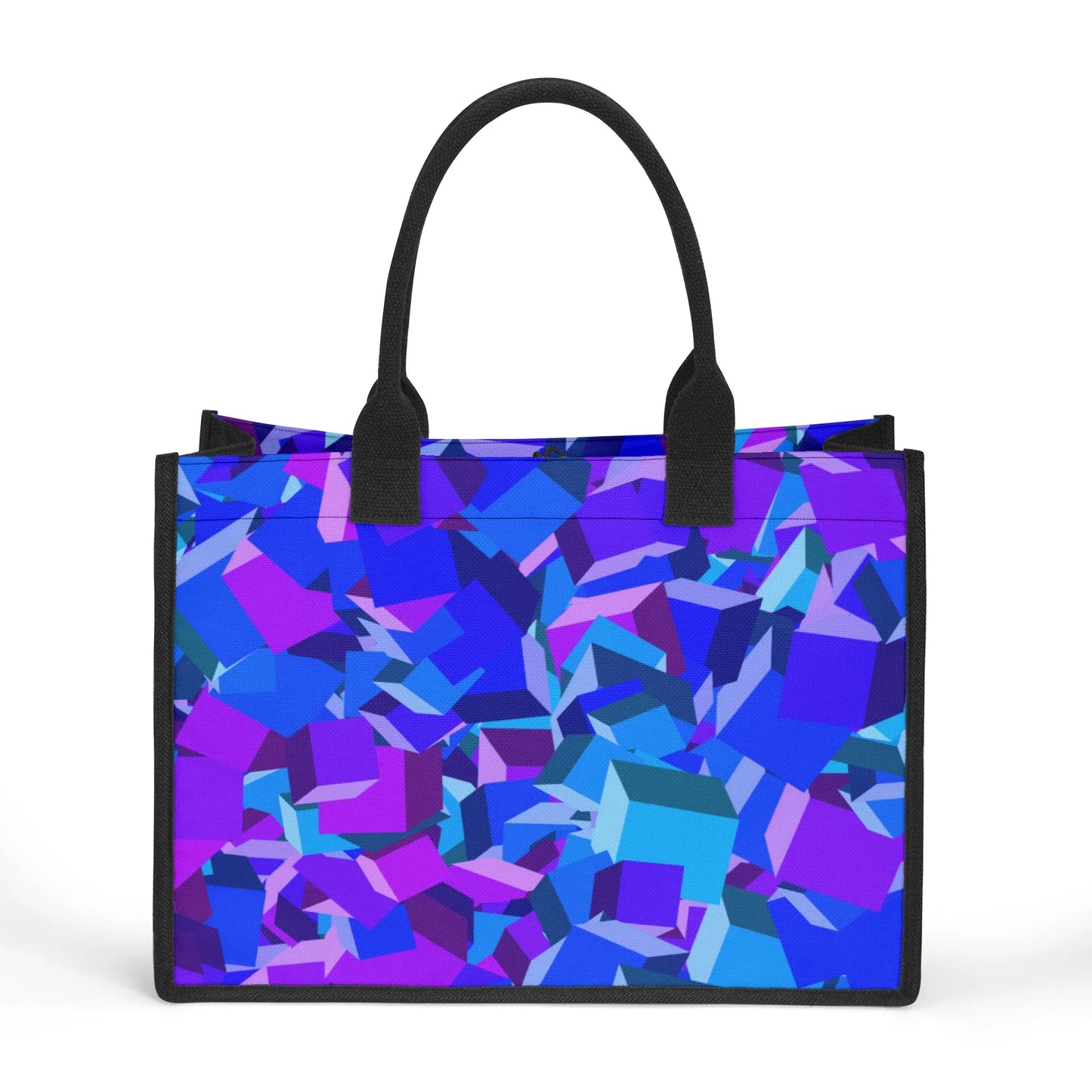 blue-cube-canvas-shopper-tasche-einkaufstasche-jlr-design-2 - JLR Design