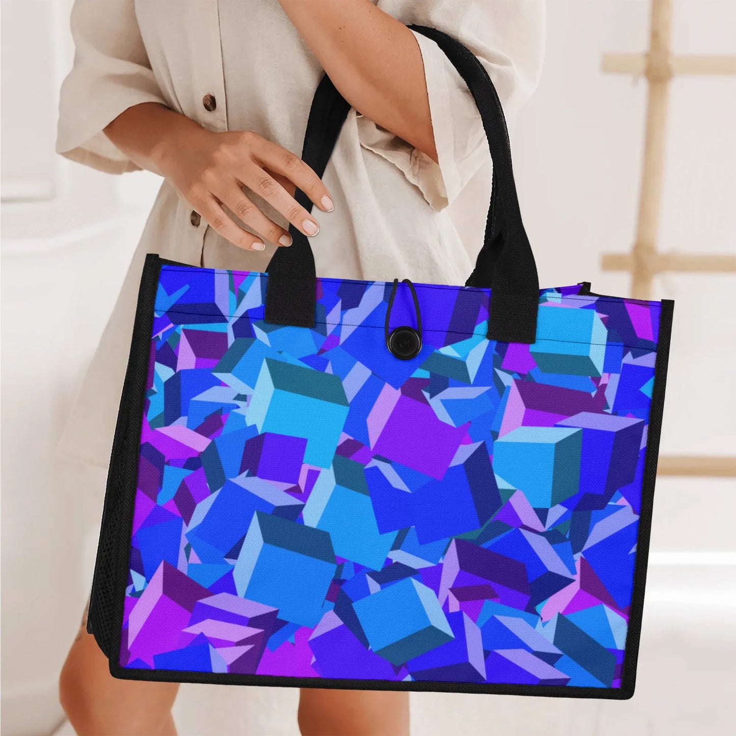 blue-cube-canvas-shopper-tasche-einkaufstasche-jlr-design-6 - JLR Design