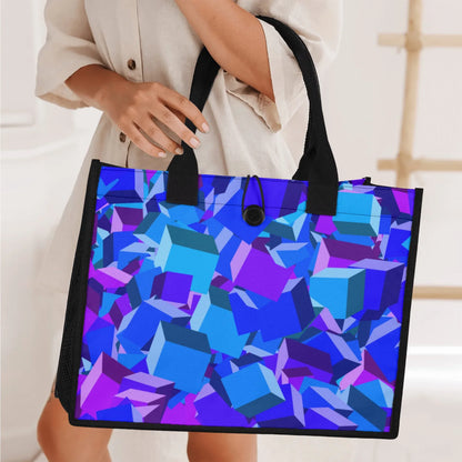 blue-cube-canvas-shopper-tasche-einkaufstasche-jlr-design-6 - JLR Design