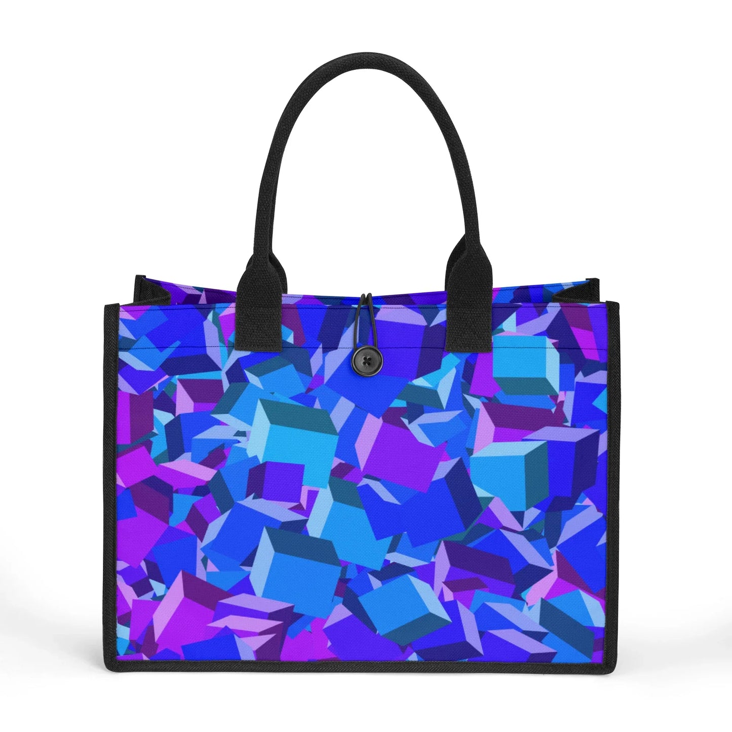 blue-cube-premium-canvas-shopper-tasche-tragetasche-jlr-design-1 - JLR Design
