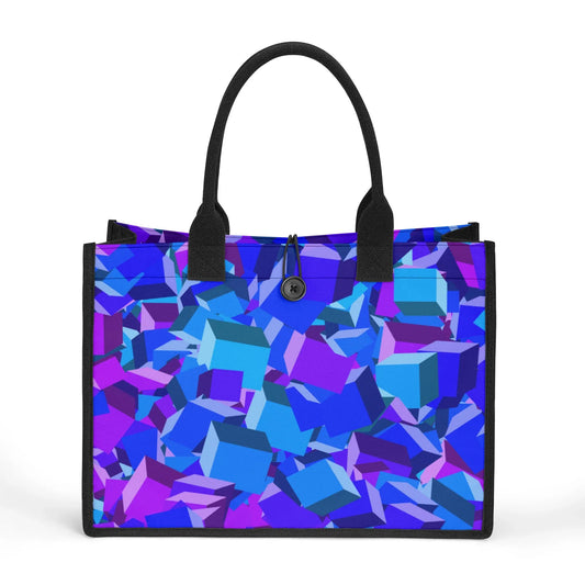 blue-cube-premium-canvas-shopper-tasche-tragetasche-jlr-design-1 - JLR Design