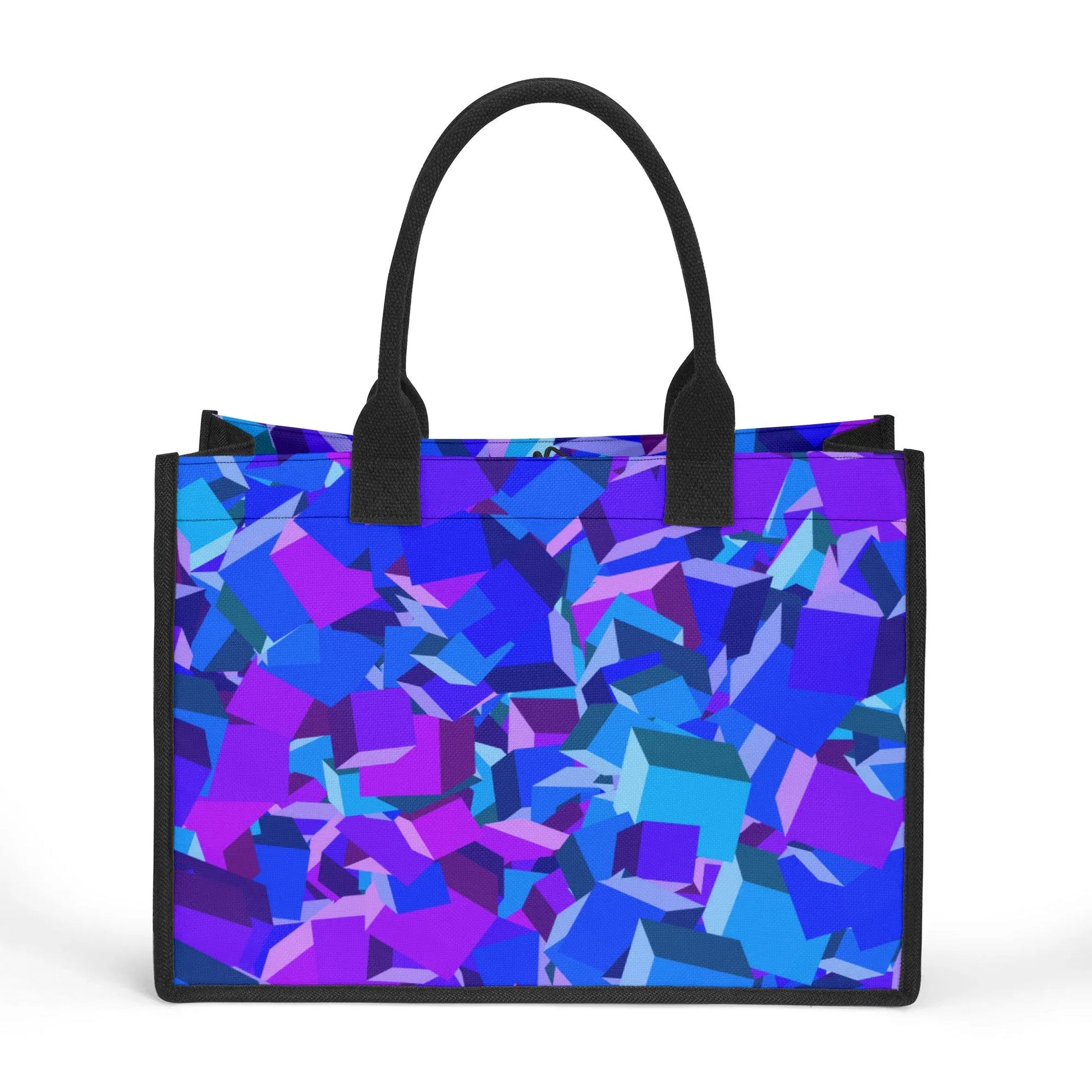 blue-cube-premium-canvas-shopper-tasche-tragetasche-jlr-design-2 - JLR Design