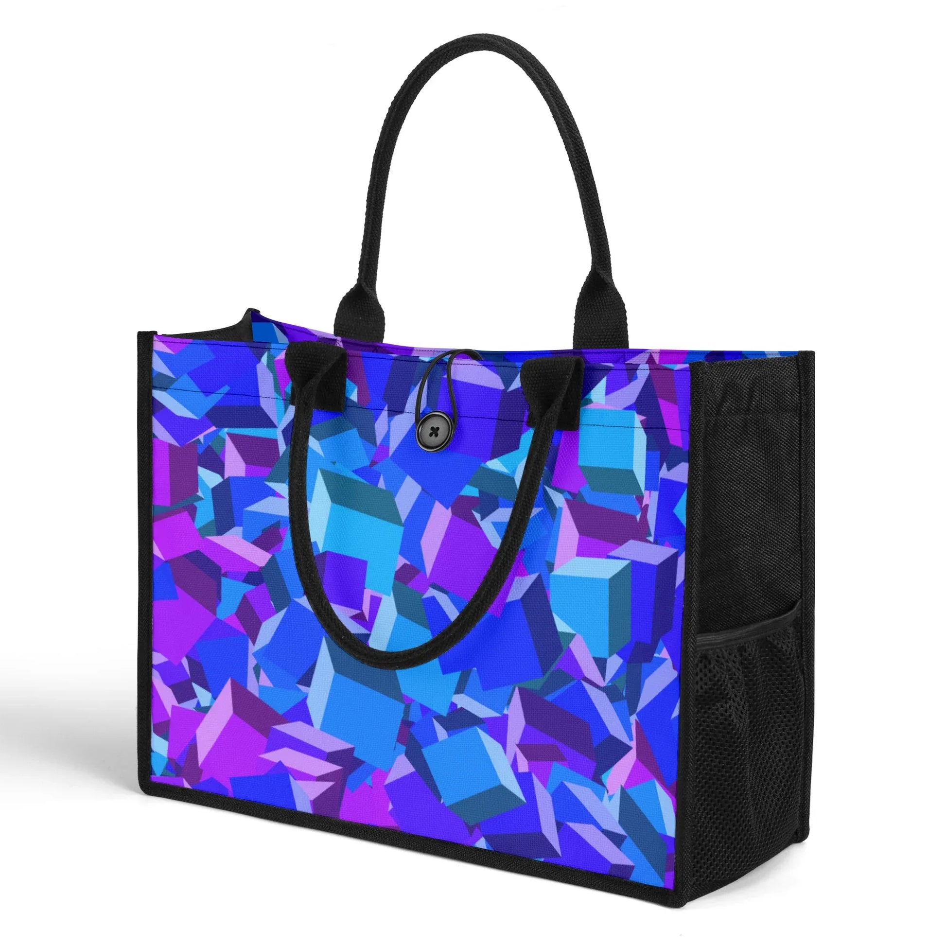 blue-cube-premium-canvas-shopper-tasche-tragetasche-jlr-design-3 - JLR Design