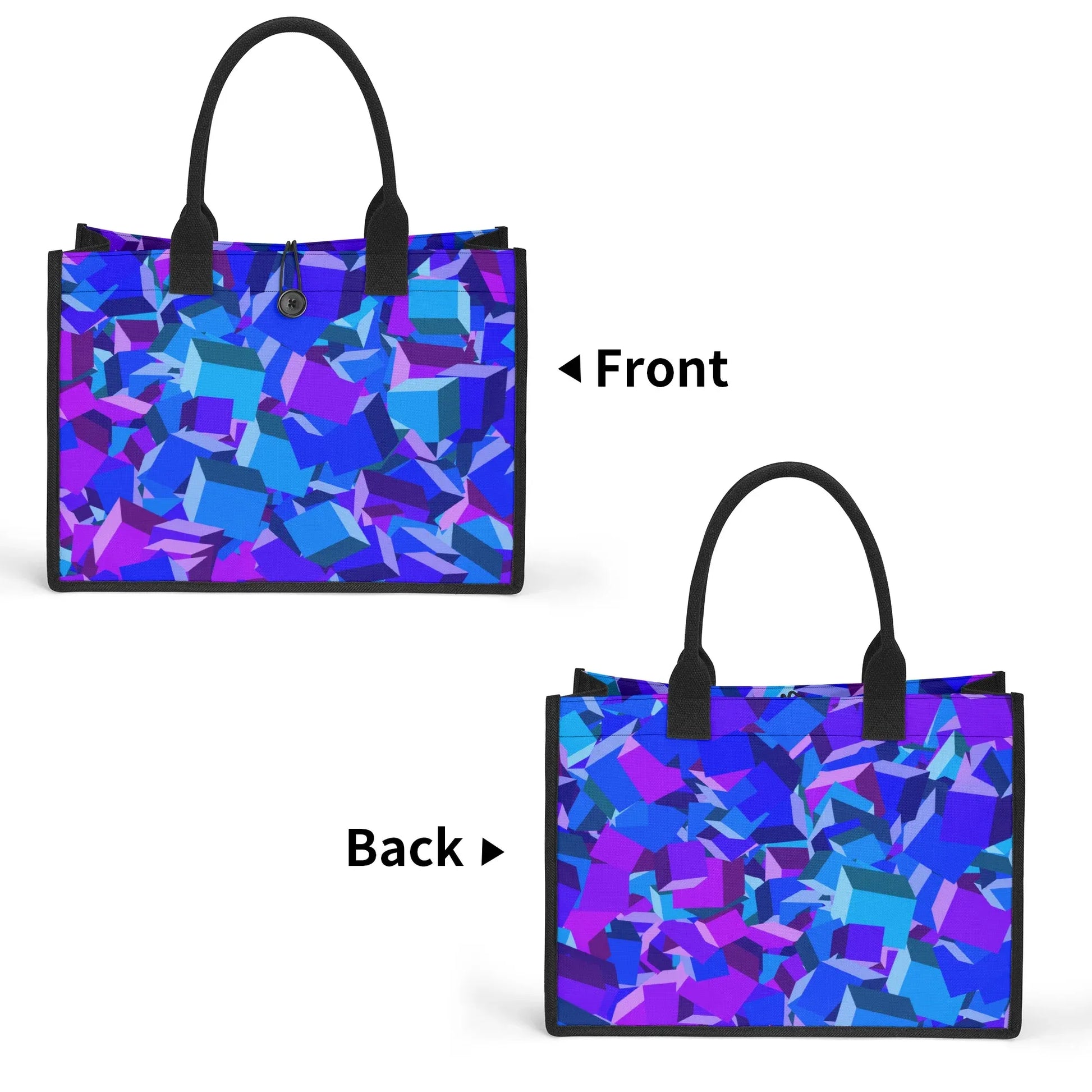 blue-cube-premium-canvas-shopper-tasche-tragetasche-jlr-design-8 - JLR Design
