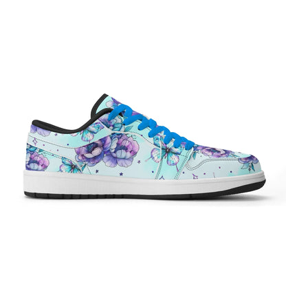 blue-flowers-low-top-leder-sneaker-fur-damen-sneaker-jlr-design-10 - JLR Design