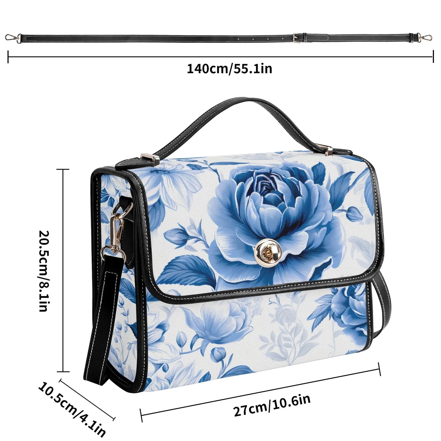 blue-flowers-v2-satchel-bag-umhangetasche-umhangetasche-jlr-design-8 - JLR Design