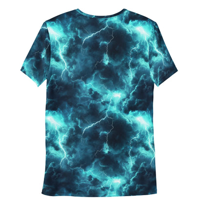 blue-lightning-sport-t-shirt-fur-herren-sport-t-shirt-jlr-design-3 - JLR Design
