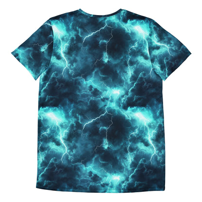 blue-lightning-sport-t-shirt-fur-herren-sport-t-shirt-jlr-design-6 - JLR Design