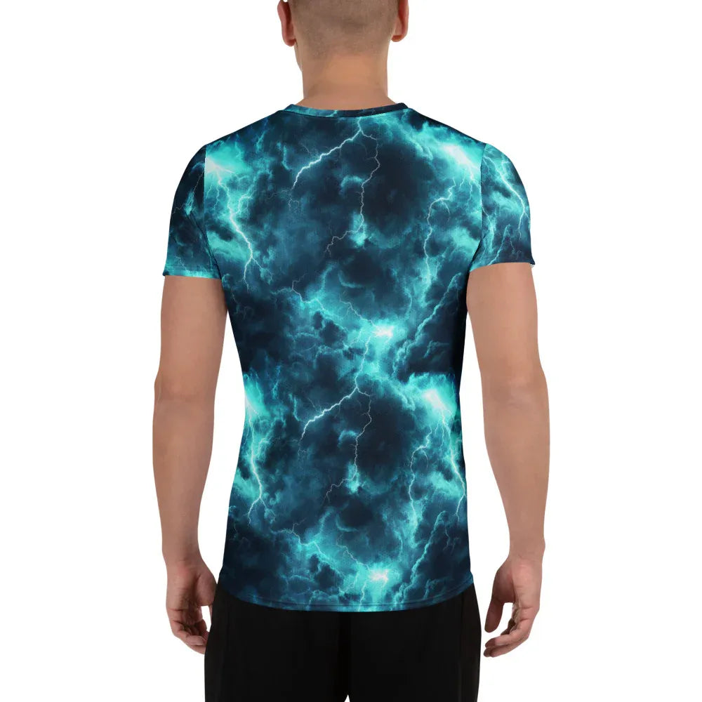 blue-lightning-sport-t-shirt-fur-herren-sport-t-shirt-jlr-design-8 - JLR Design