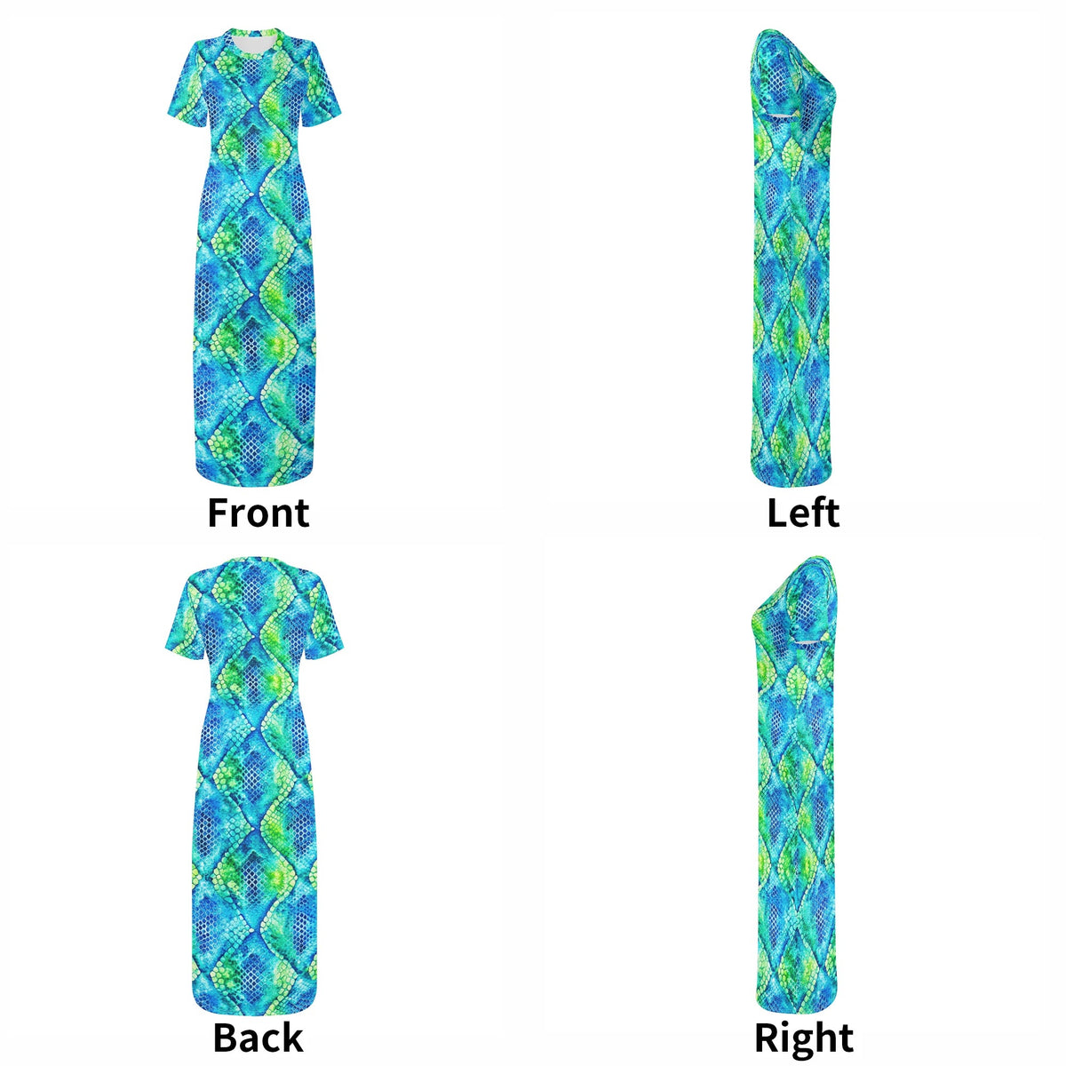 blue-scales-v3-bodycon-maxi-dress-long-dress-jlr-design-jlr-design-de-7 - JLR Design