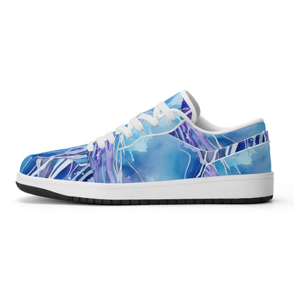 blue-sea-low-top-leder-sneaker-fur-damen-sneaker-jlr-design-2 - JLR Design