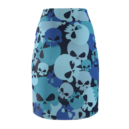 blue-skull-bleistiftrock-fur-damen-eleganter-mid-waist-rock-mit-stretch-komfort-bleistiftrock-jlr-design-5 - JLR Design
