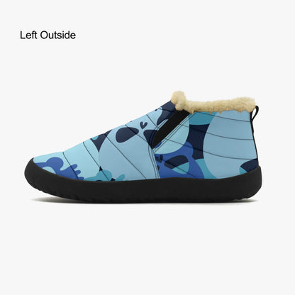 blue-skull-faux-fur-slipper-slipper-jlr-design-4 - JLR Design