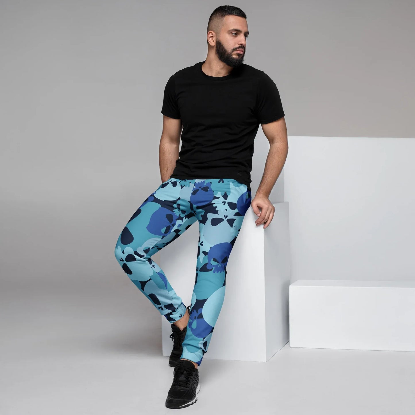 blue-skull-herren-jogginghose-jogginghose-jlr-design-5 - JLR Design