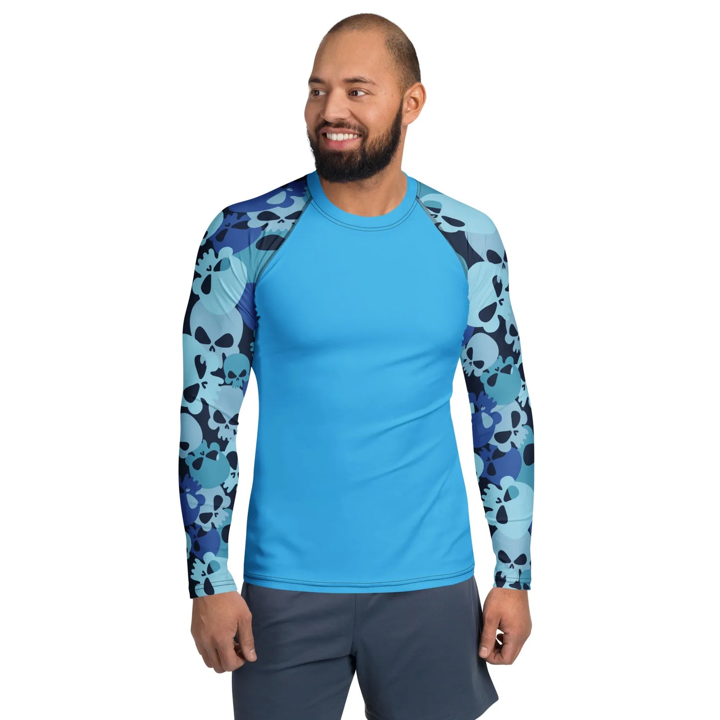 blue-skull-herren-rash-guard-rash-guard-jlr-design-1 - JLR Design