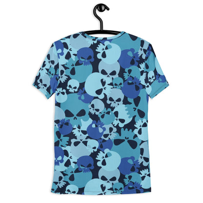 blue-skull-sport-t-shirt-fur-herren-sport-t-shirt-jlr-design-2 - JLR Design