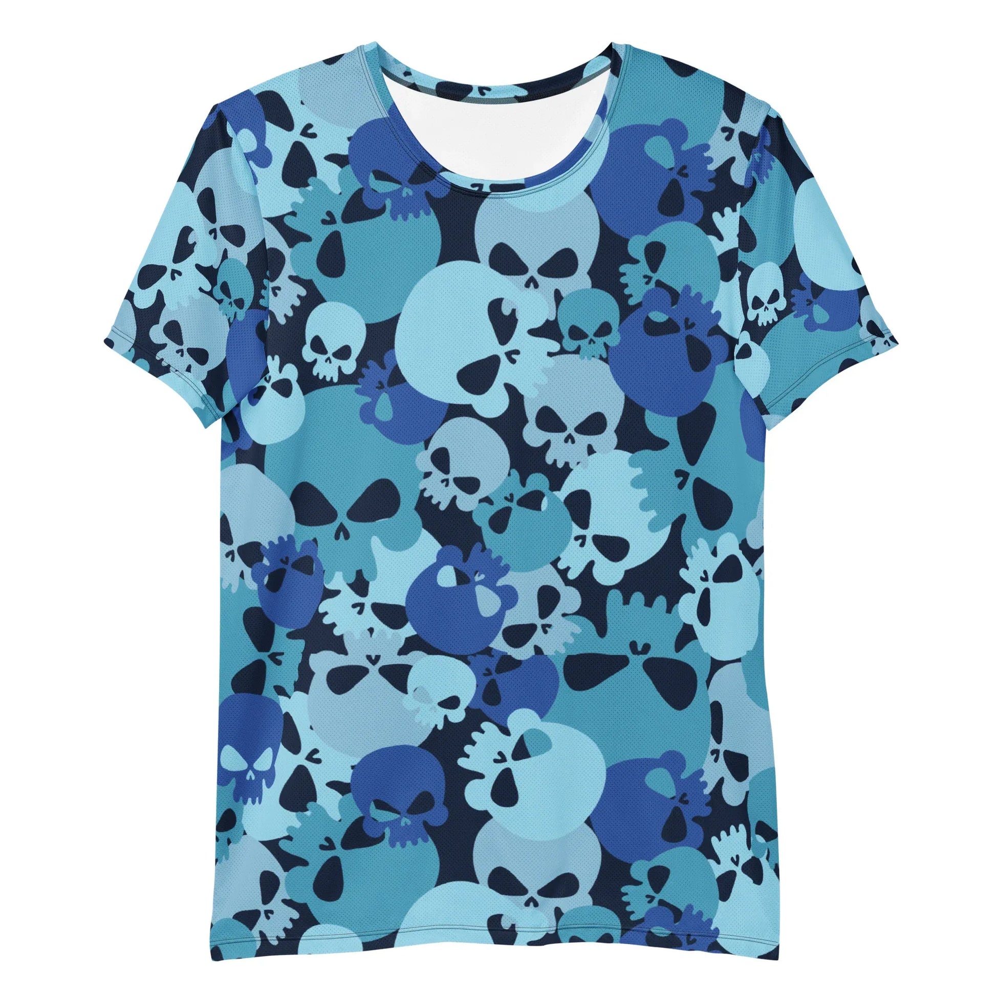 blue-skull-sport-t-shirt-fur-herren-sport-t-shirt-jlr-design-5 - JLR Design