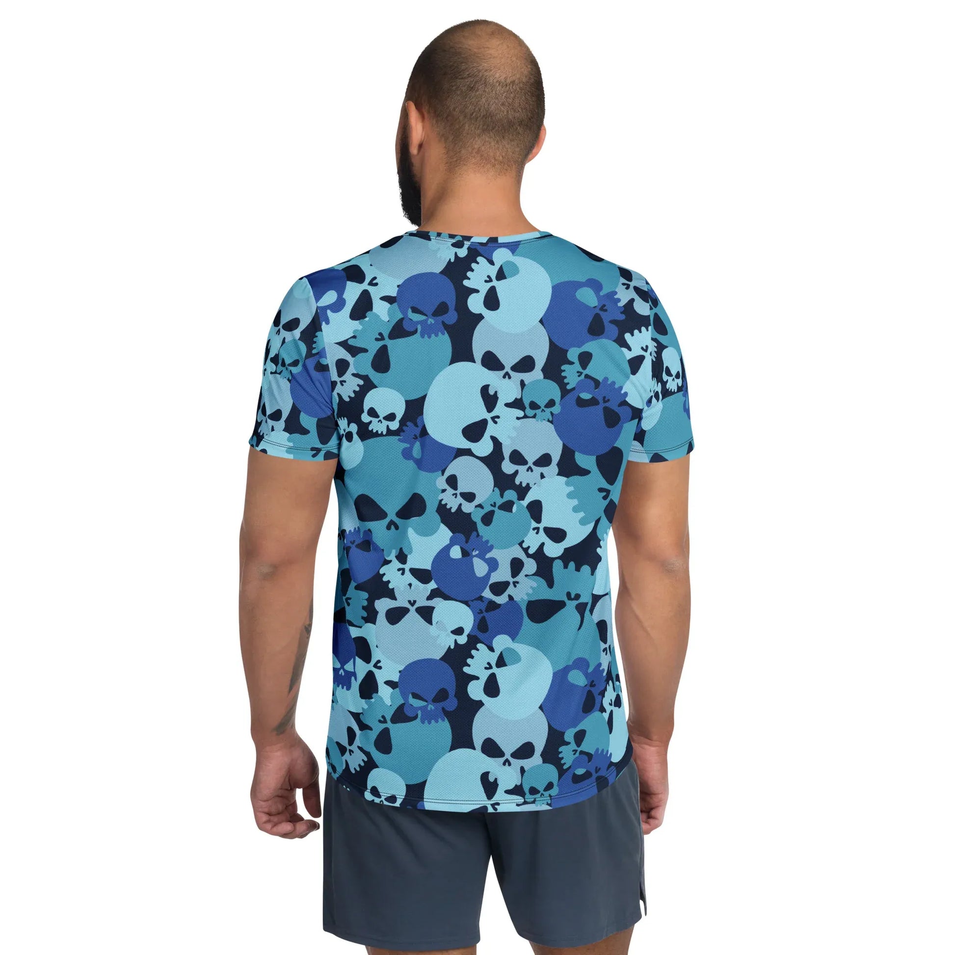 blue-skull-sport-t-shirt-fur-herren-sport-t-shirt-jlr-design-8 - JLR Design