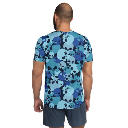 blue-skull-sport-t-shirt-fur-herren-sport-t-shirt-jlr-design-8 - JLR Design