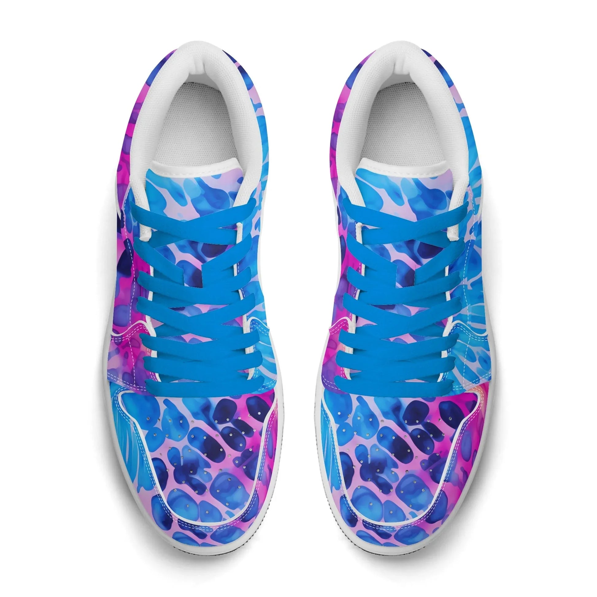 blue-splash-low-top-leder-sneaker-fur-damen-sneaker-jlr-design-7 - JLR Design