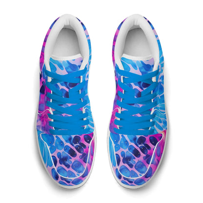 blue-splash-low-top-leder-sneaker-fur-damen-sneaker-jlr-design-7 - JLR Design