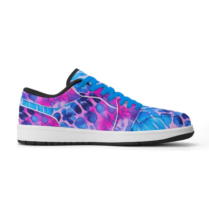 blue-splash-low-top-leder-sneaker-fur-herren-sneaker-jlr-design-10 - JLR Design